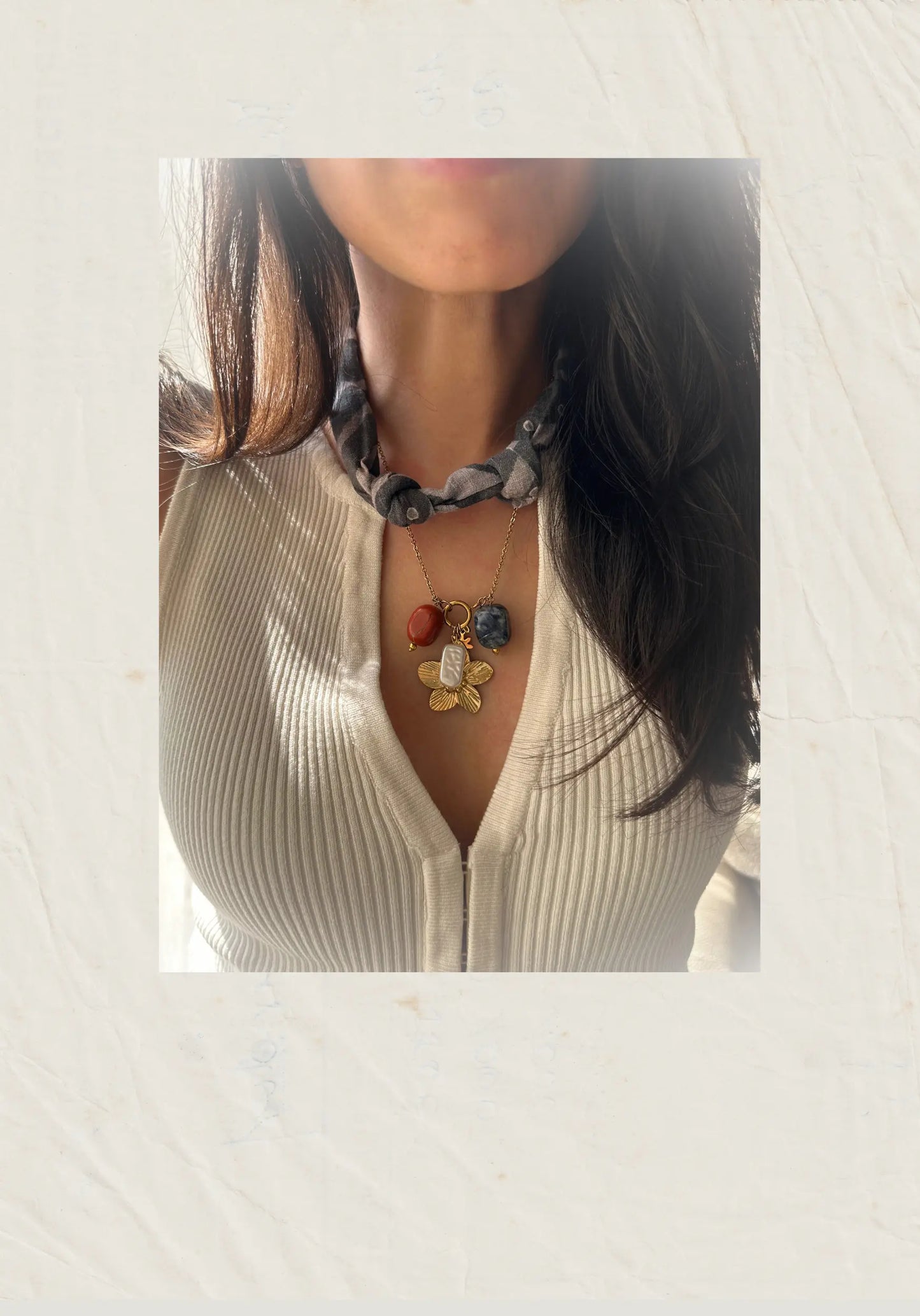 Azalia Scarflet Necklace Stack