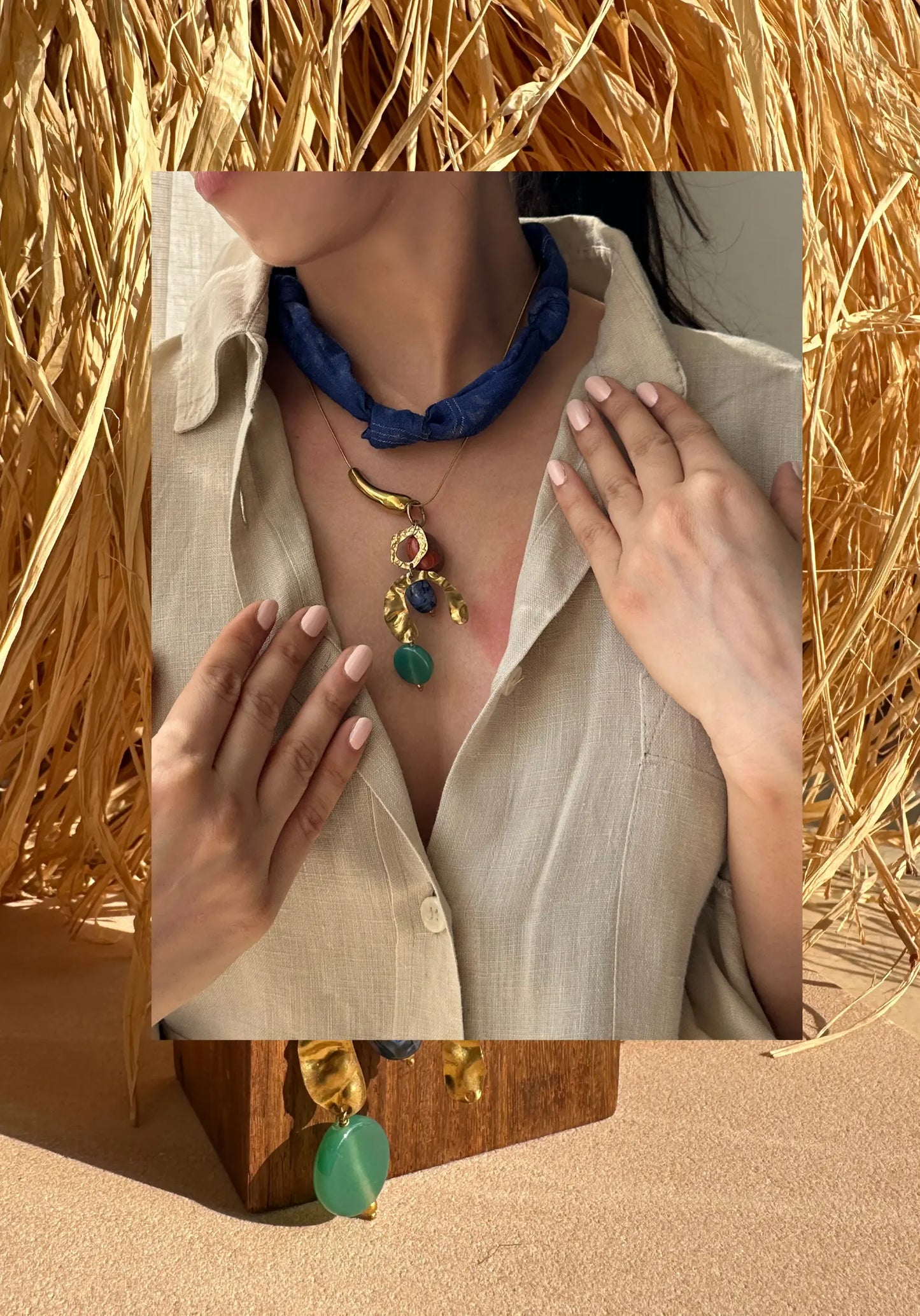 Maruva Scarflet Necklace Stack