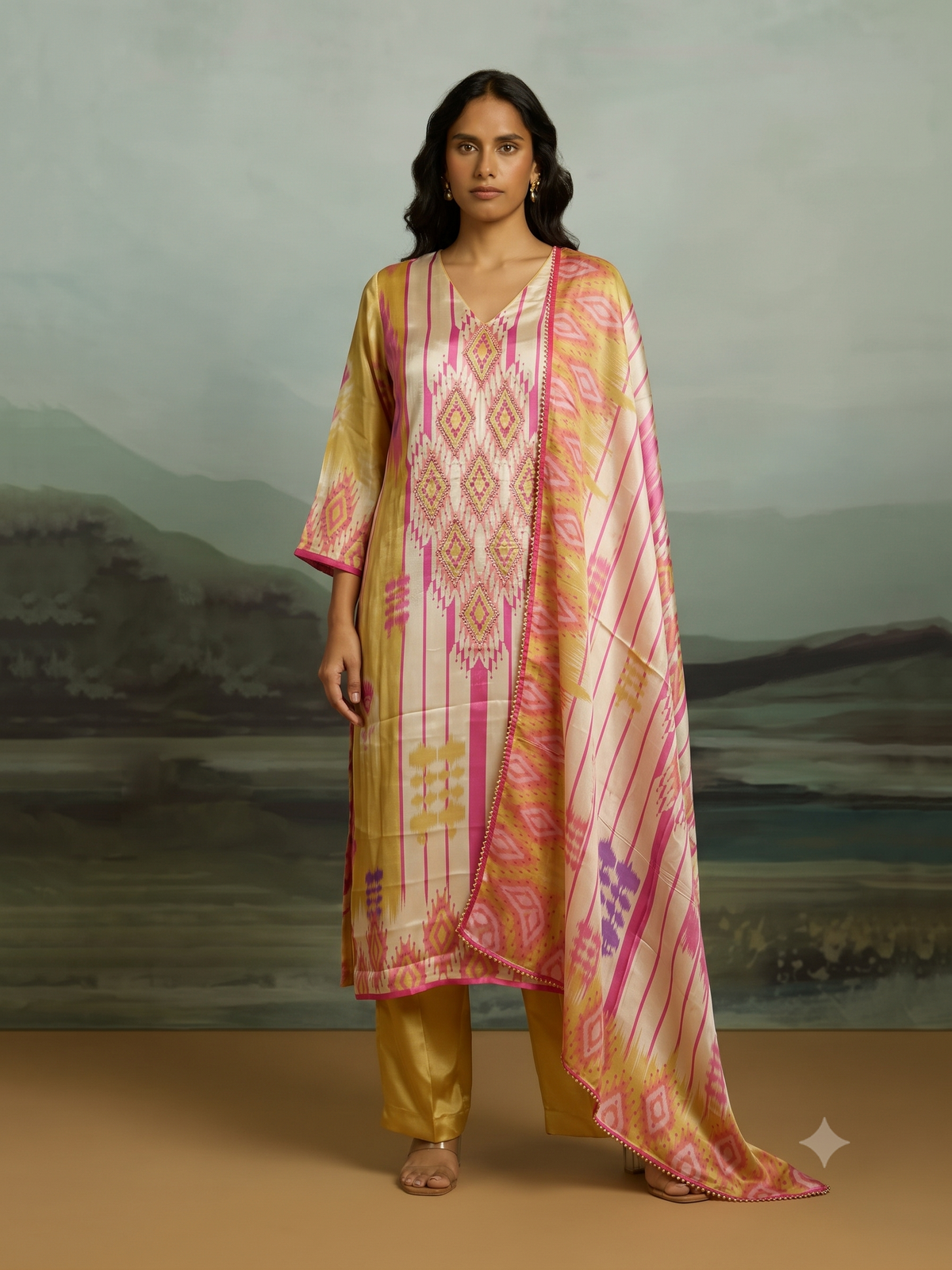 Aven Dupatta Set