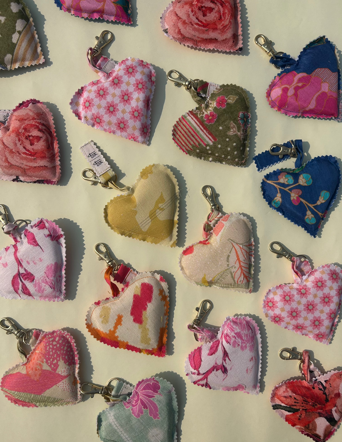 Mirrorball Heart Bag-charm