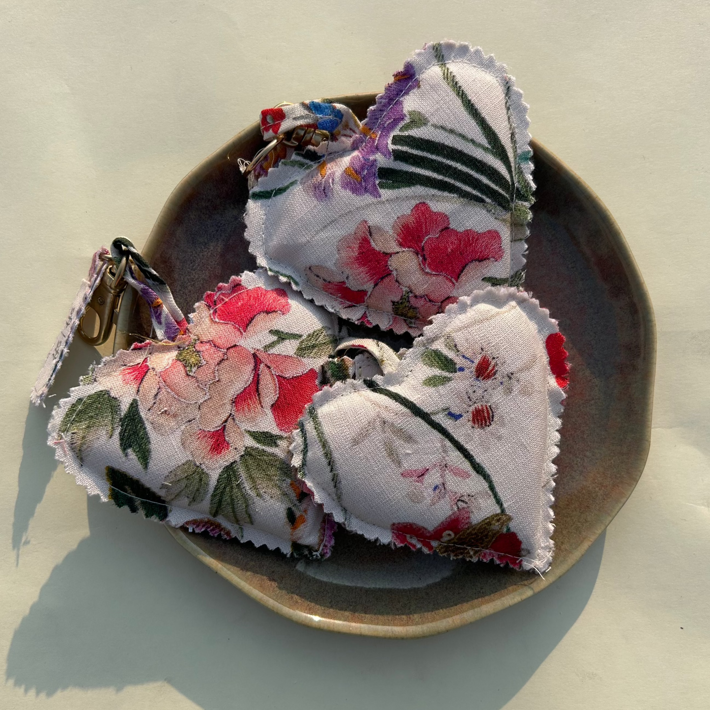 Mirrorball Heart Bag-charm