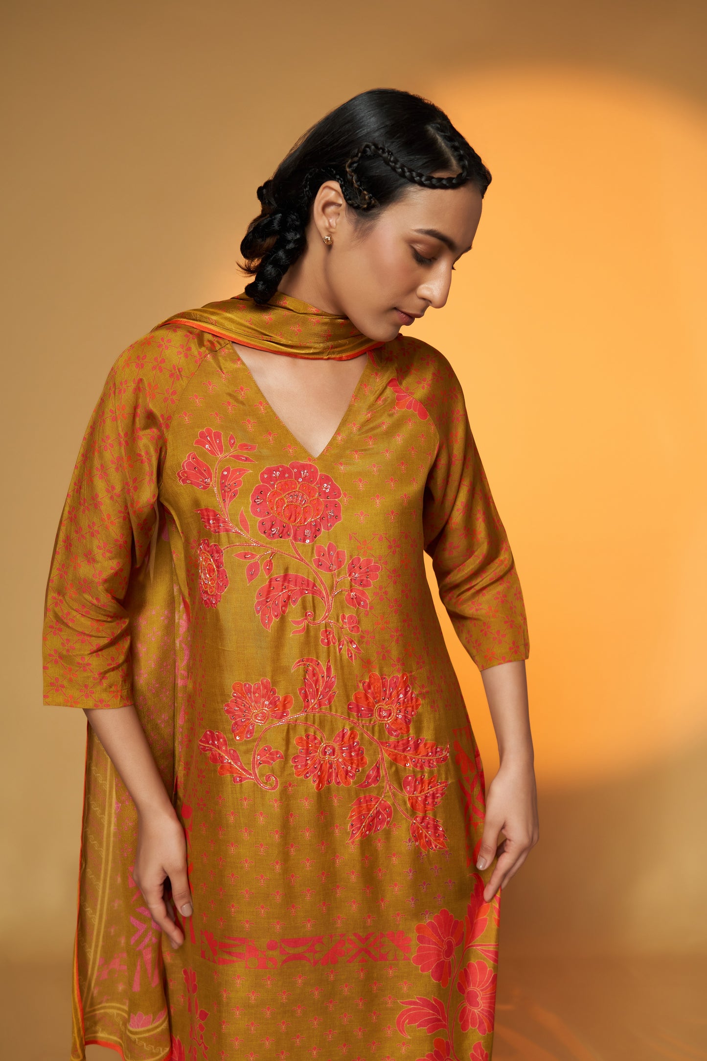 Mar Alvorada Dupatta Set