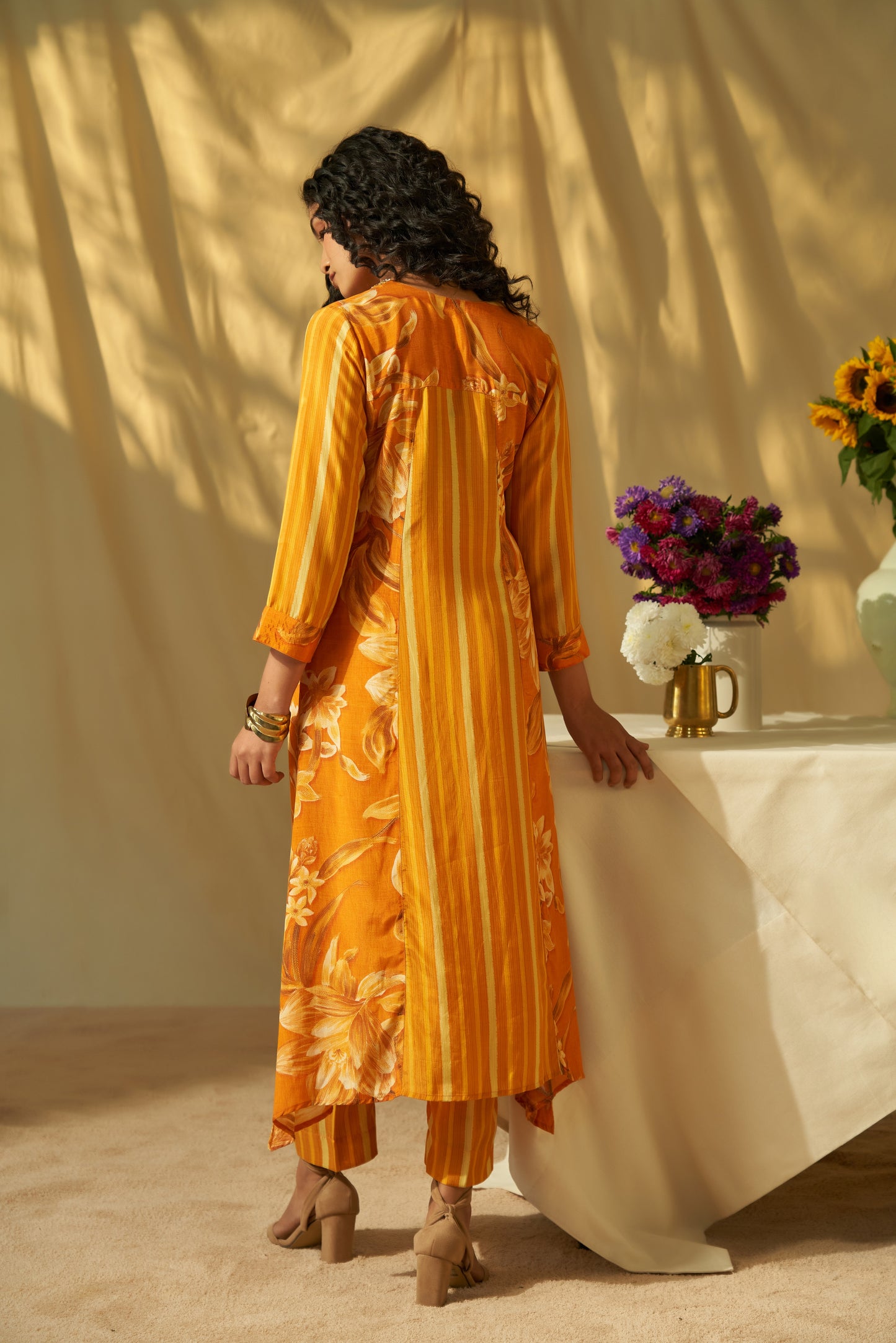 Céu Mar Dupatta Set