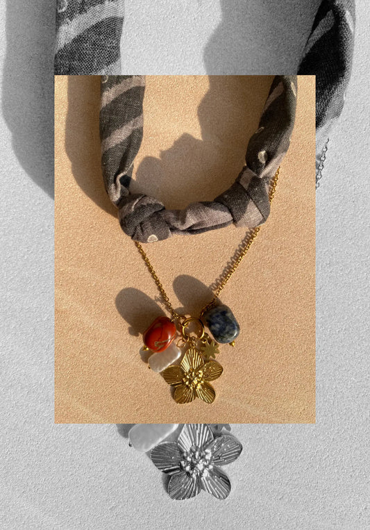 Azalia Scarflet Necklace Stack