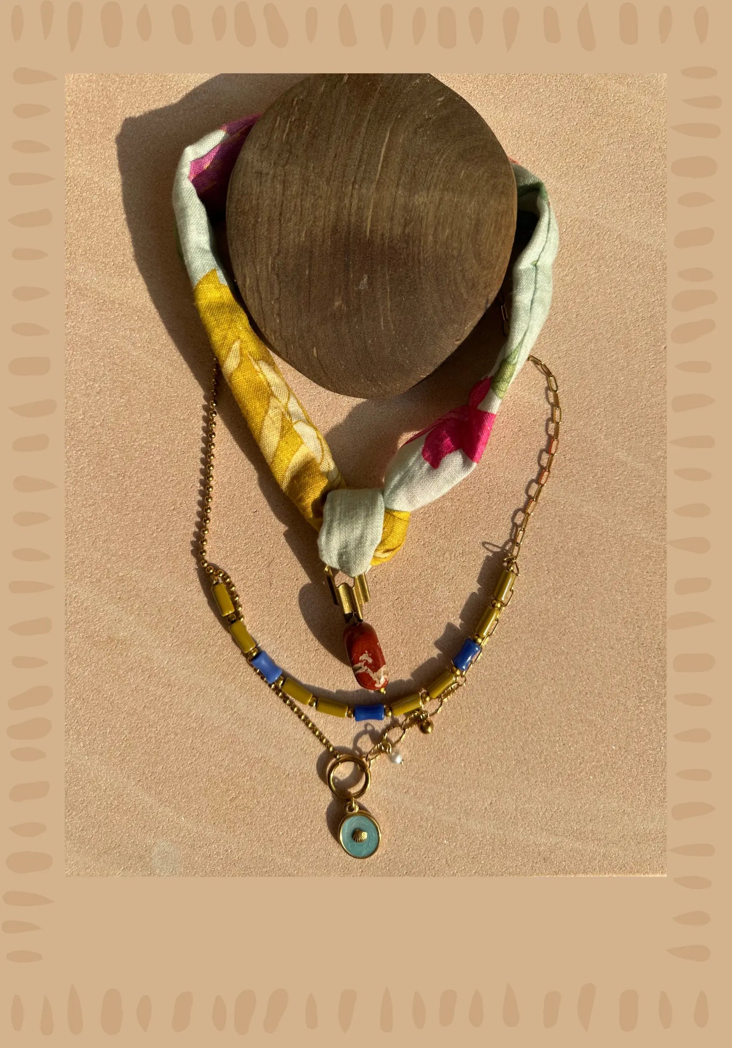 Thalika Scarflet Necklace Stack