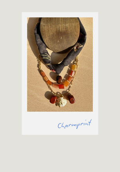 Oceana Lily Scarflet Necklace Stack