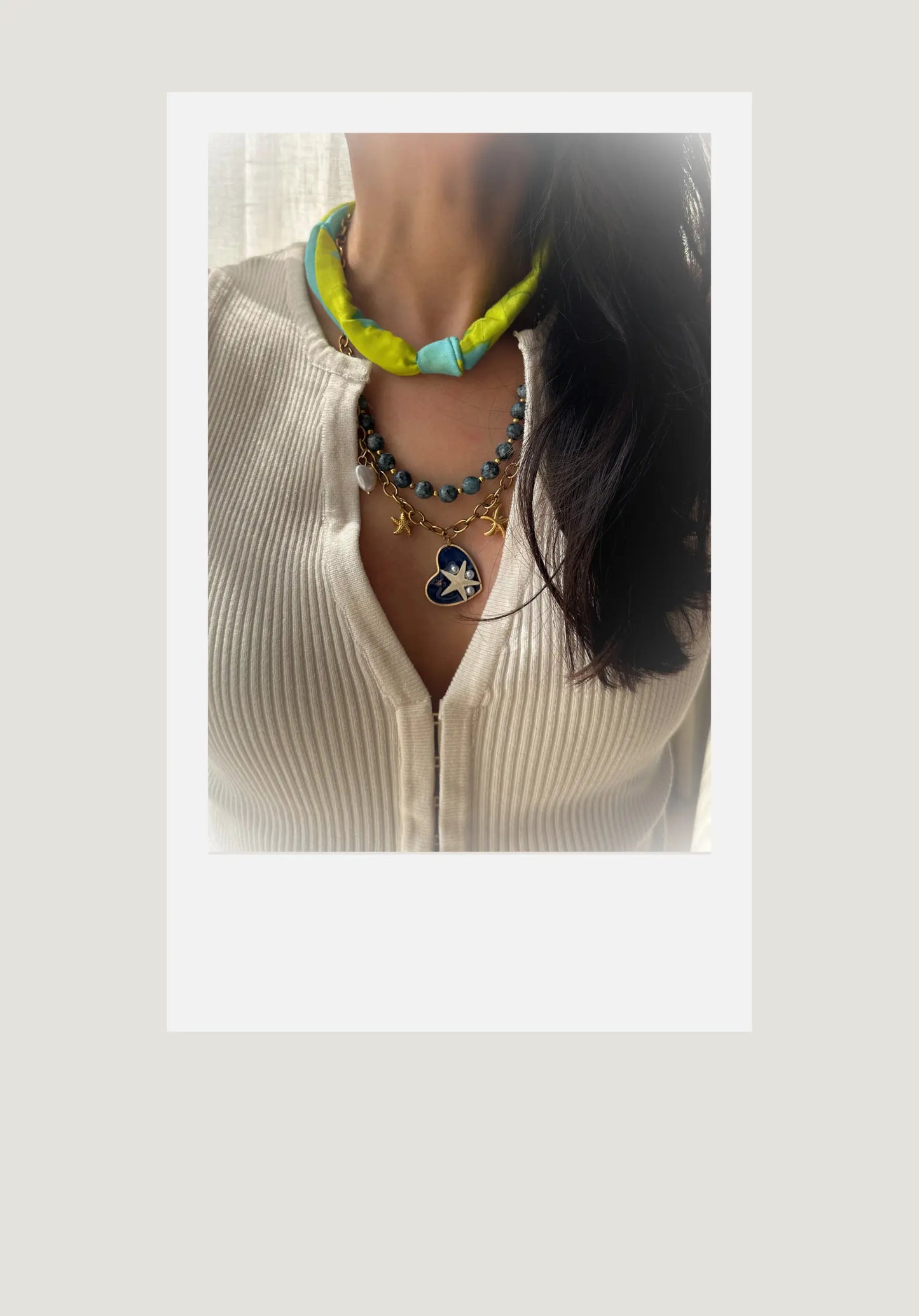 Maranta Scarflet Necklace Stack