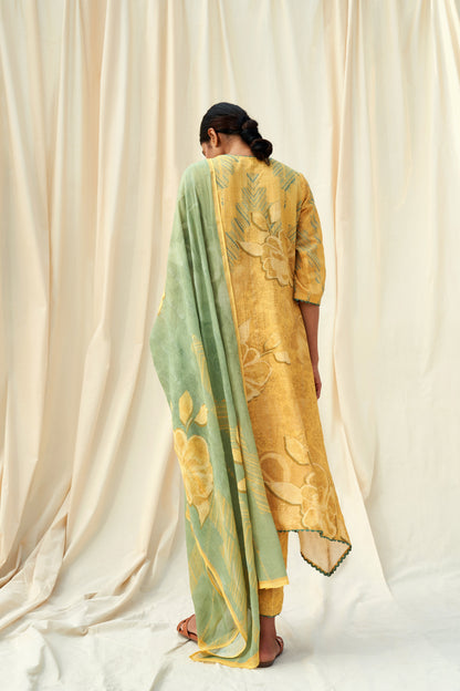 Vento Linen Dupatta Set