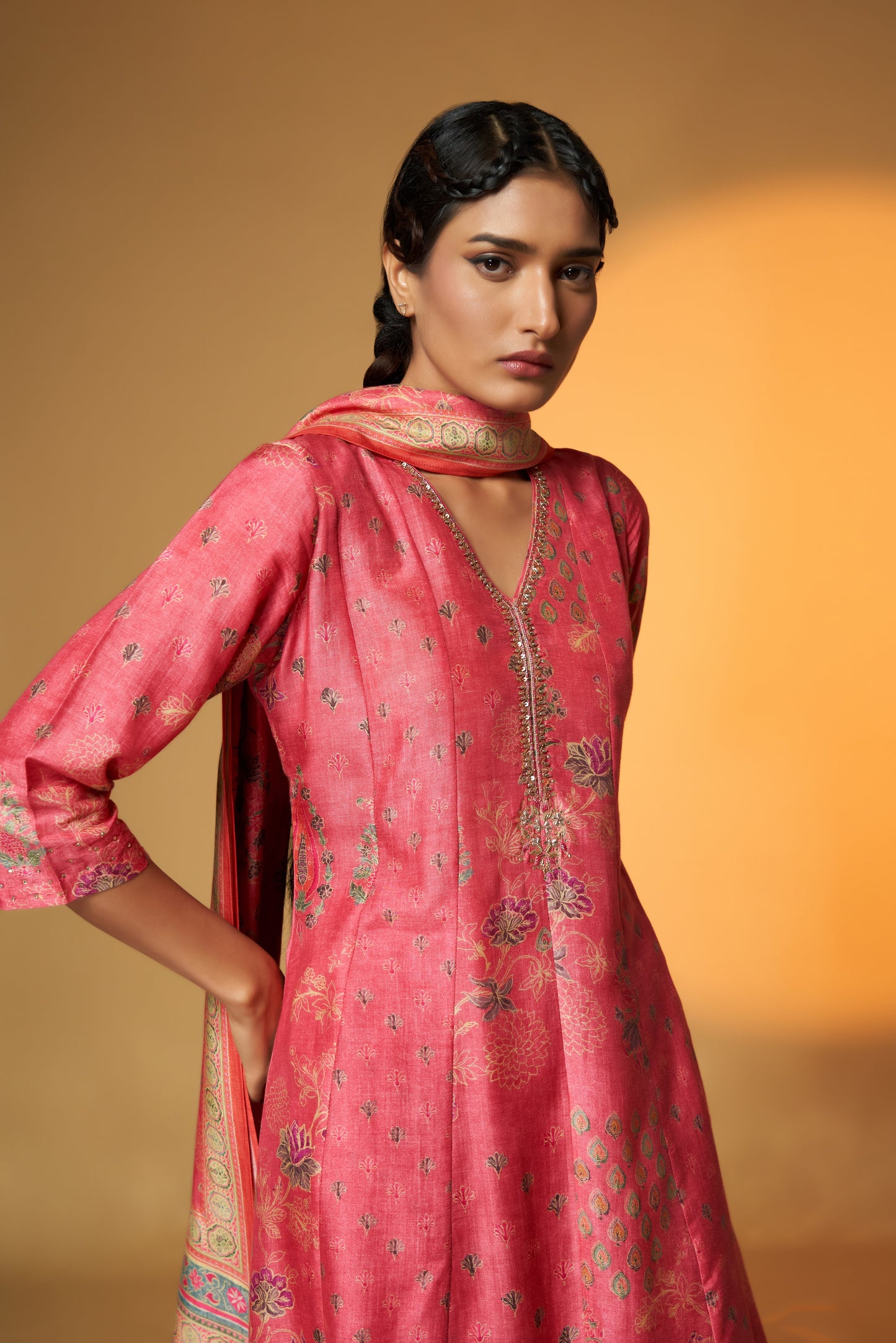 Lua Oceano Dupatta Set
