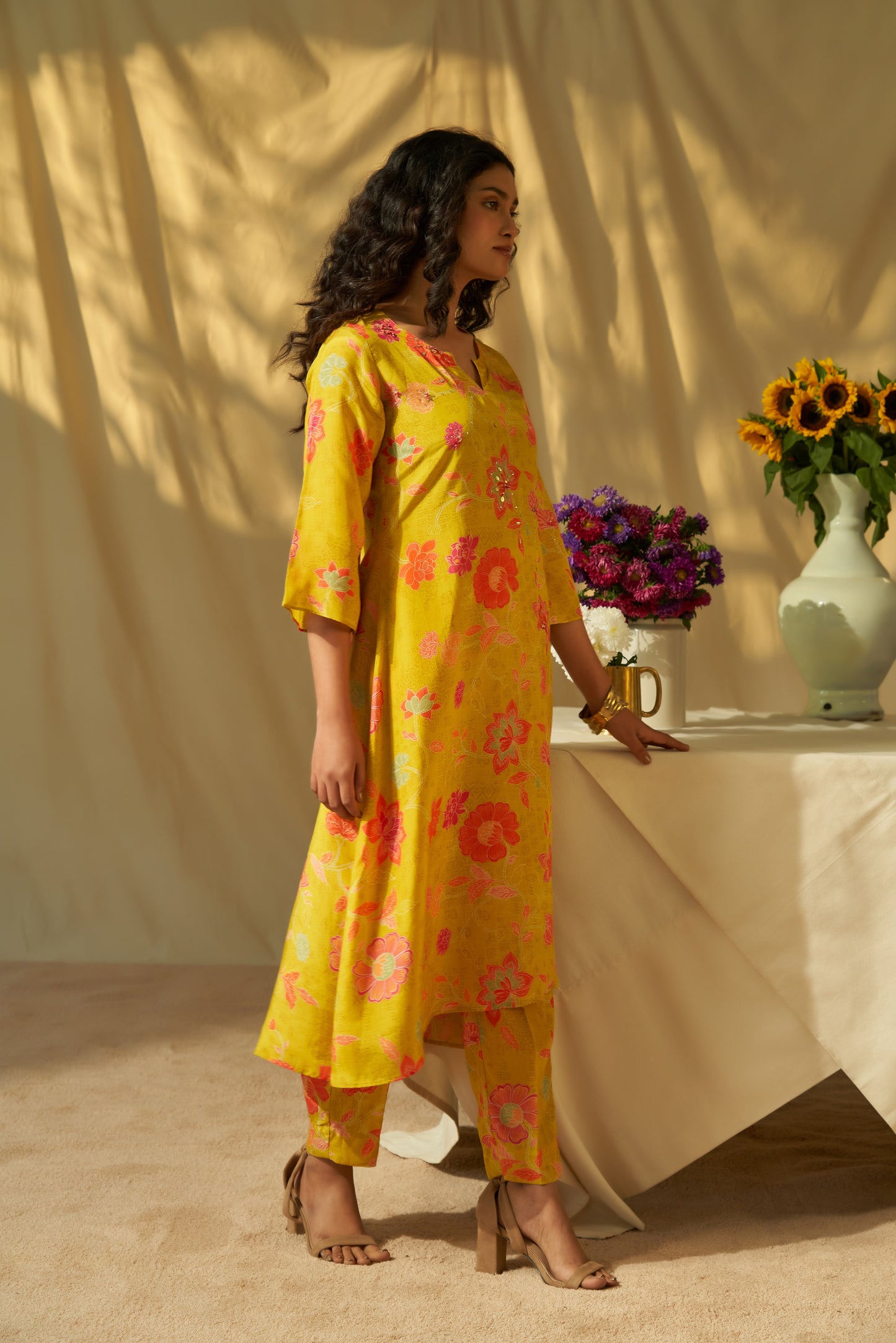 Mar Refúgio Dupatta Set
