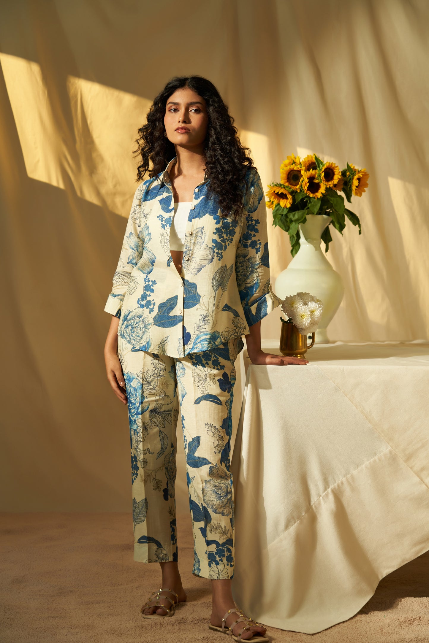 Poesia Linen Co-ord Set