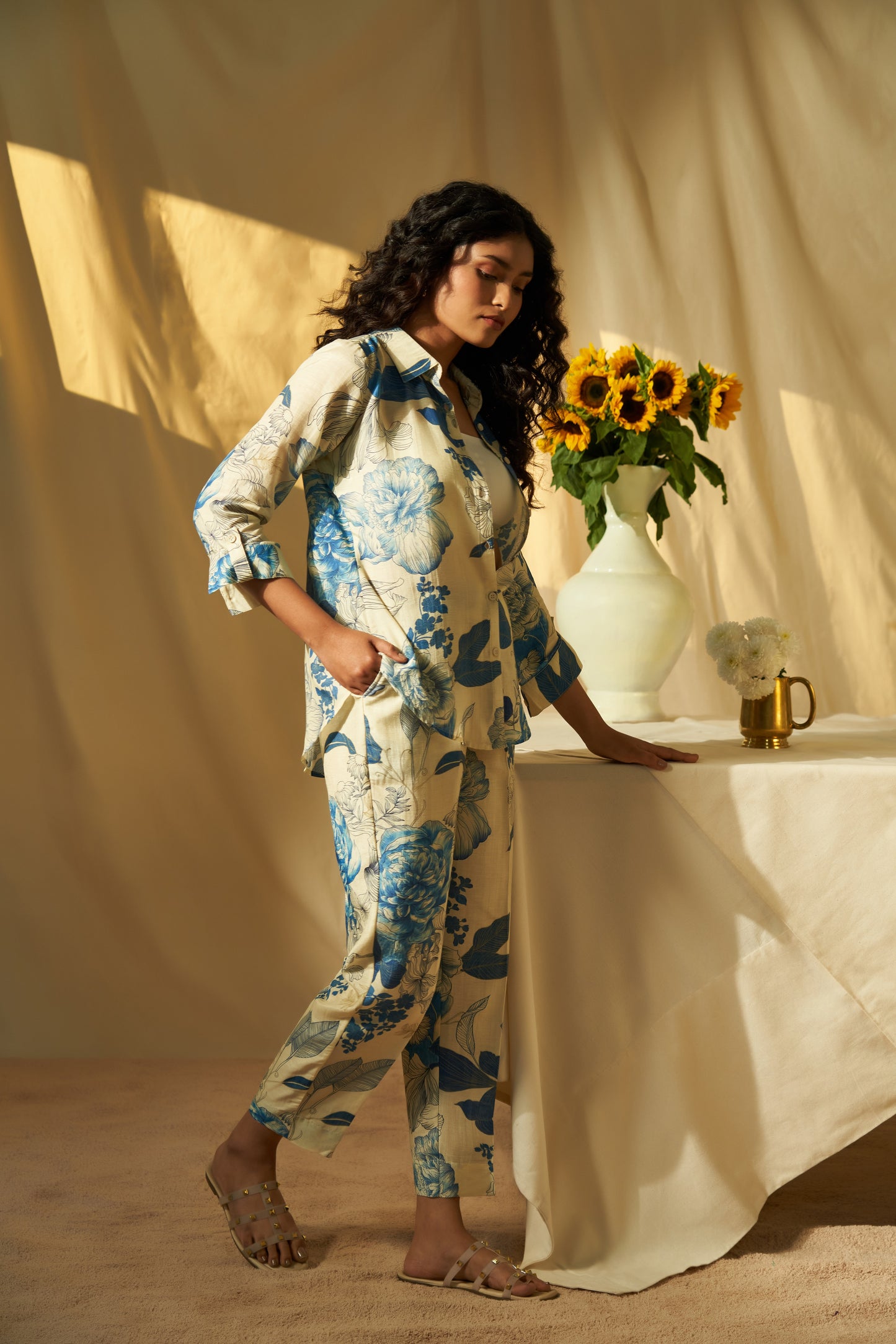 Poesia Linen Co-ord Set