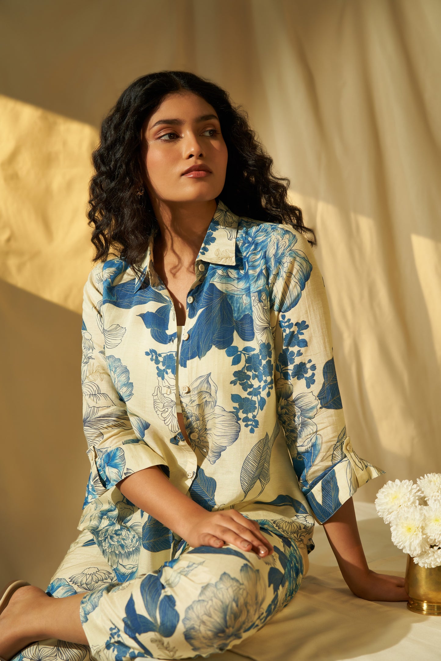 Poesia Linen Co-ord Set