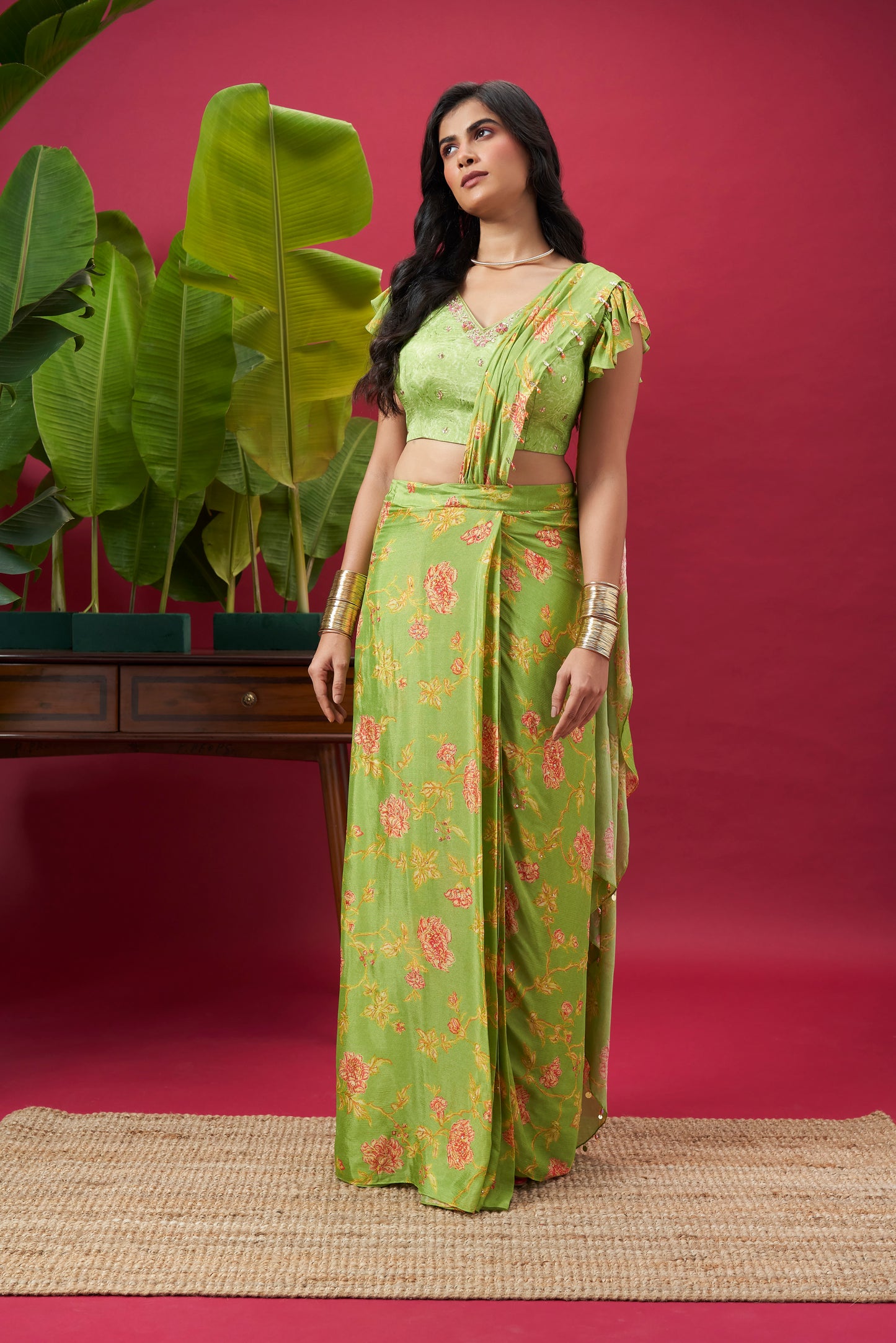 Verdant Vision Saree