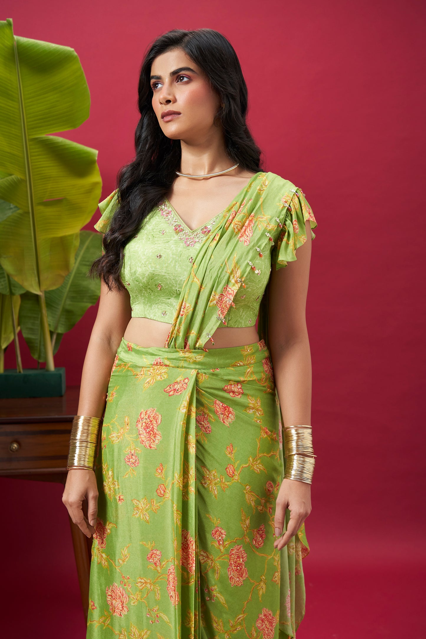 Verdant Vision Saree