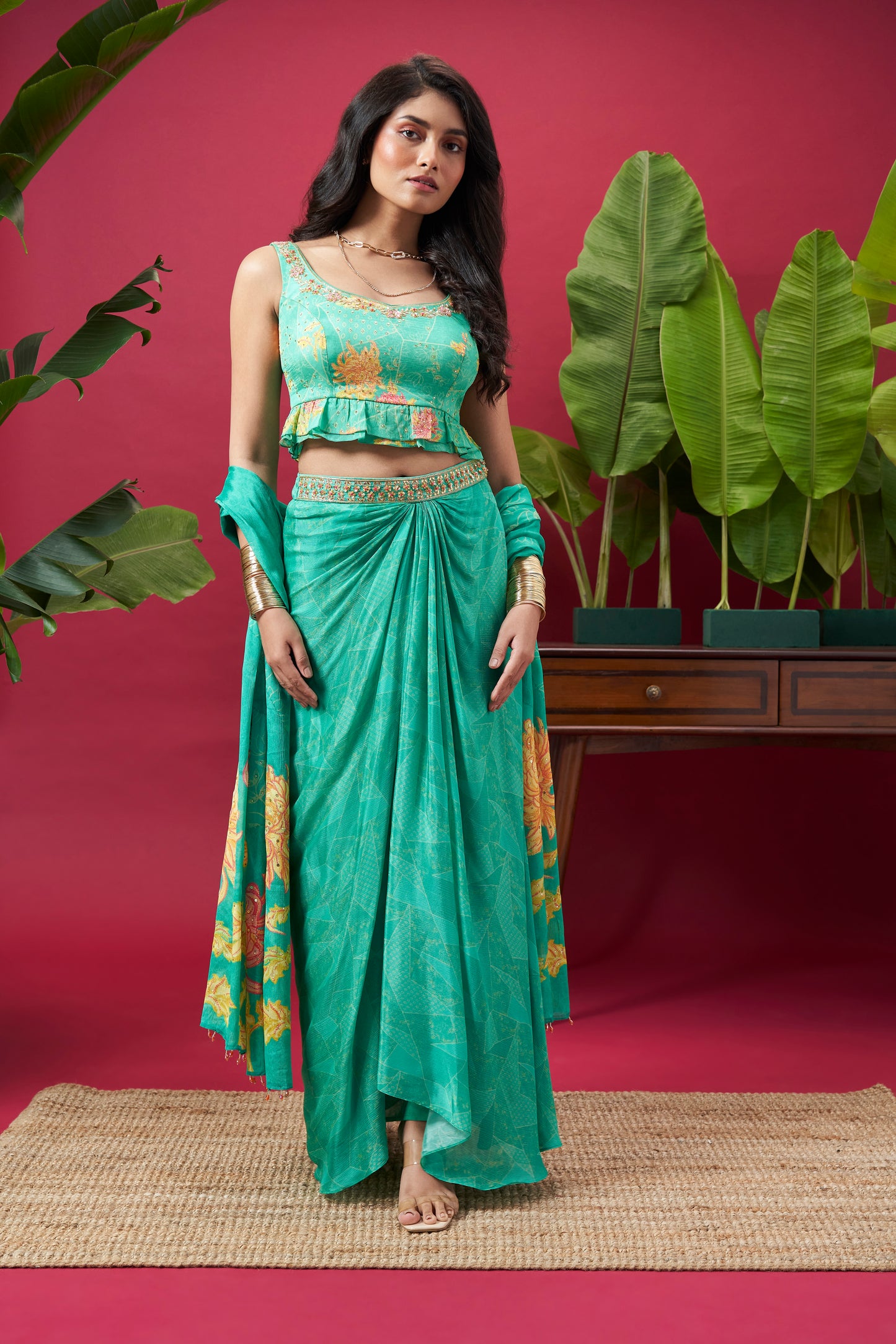 Jade Canopy Skirt Set