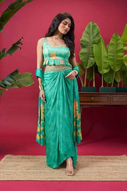 Jade Canopy Skirt Set