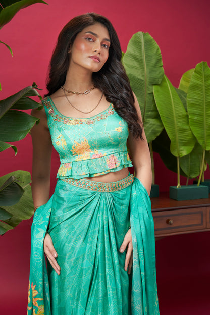 Jade Canopy Skirt Set