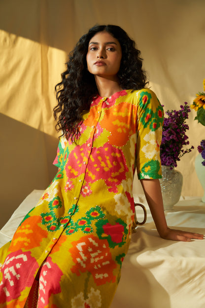 Stella Linen Tunic Set