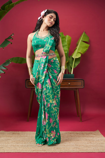 Woodland Wonder Saree