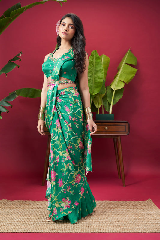 Woodland Wonder Saree