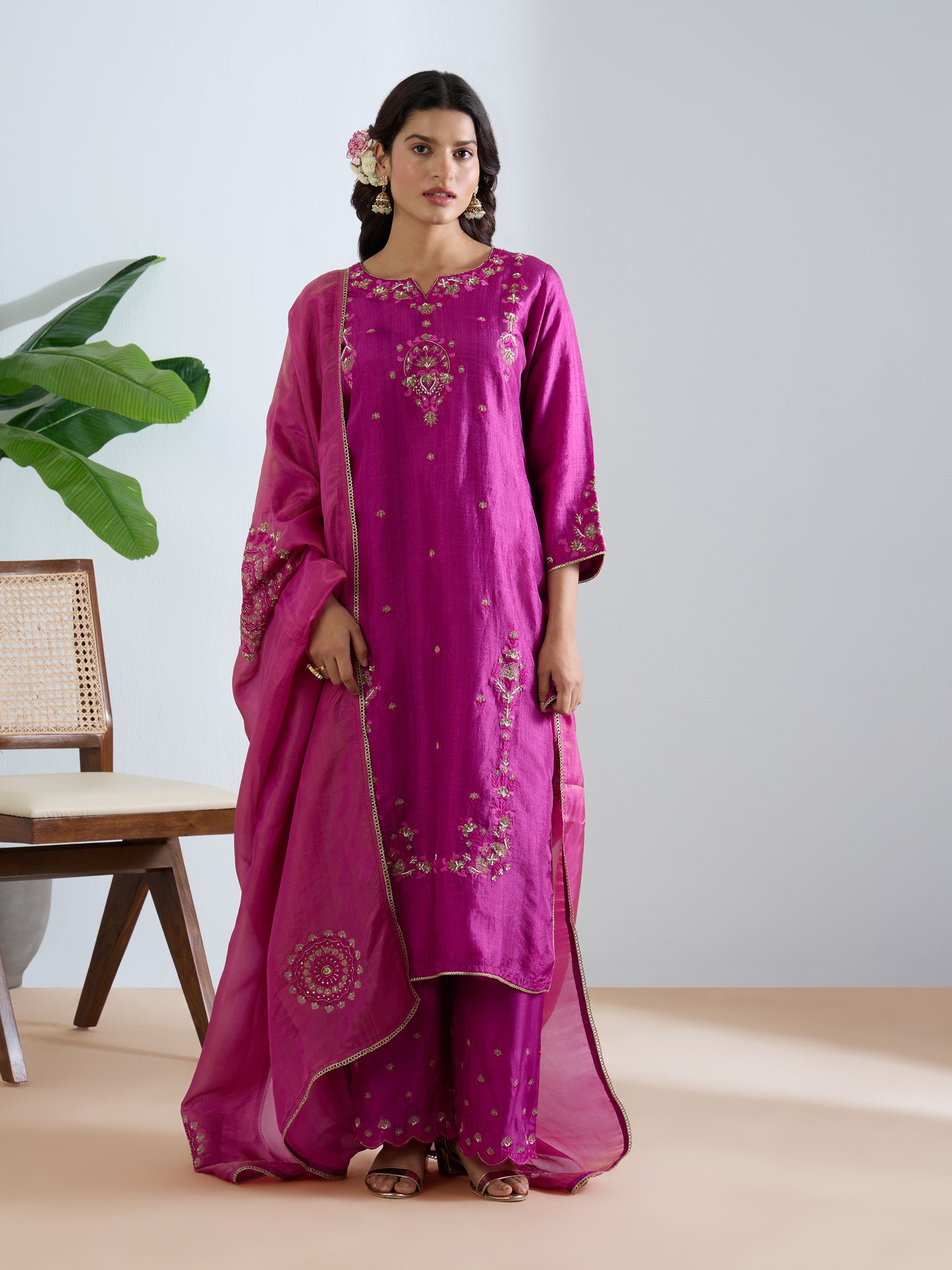 Oviya Dupatta Set