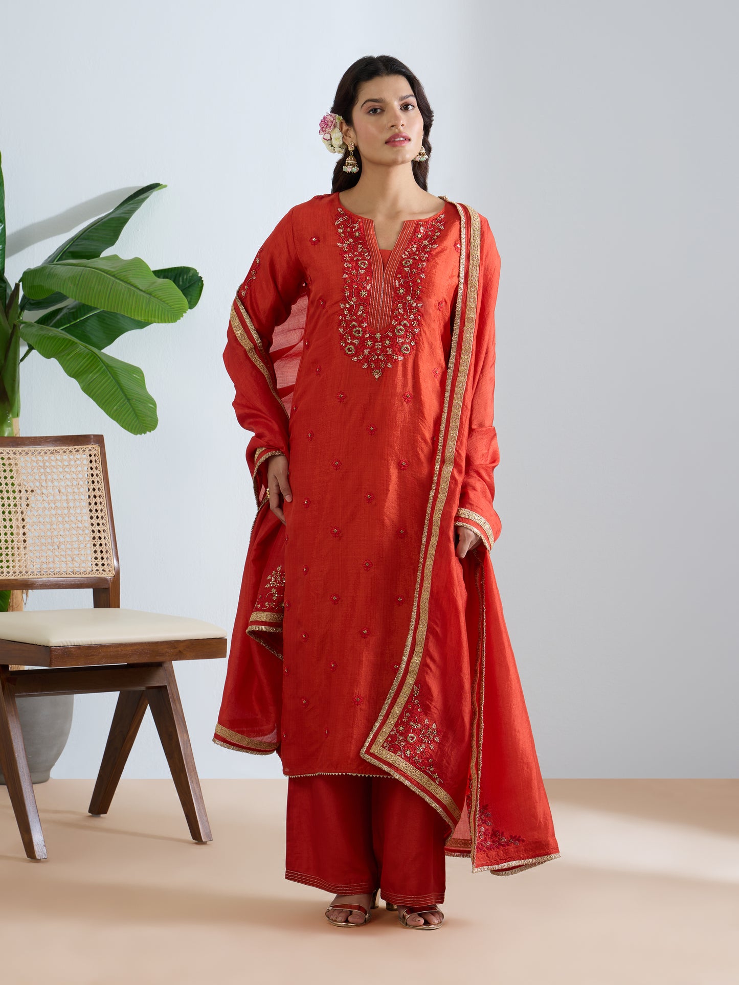 Sevvi Dupatta Set