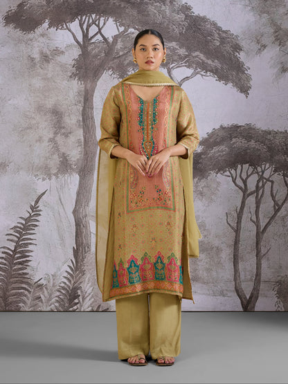 Zari Dupatta Set