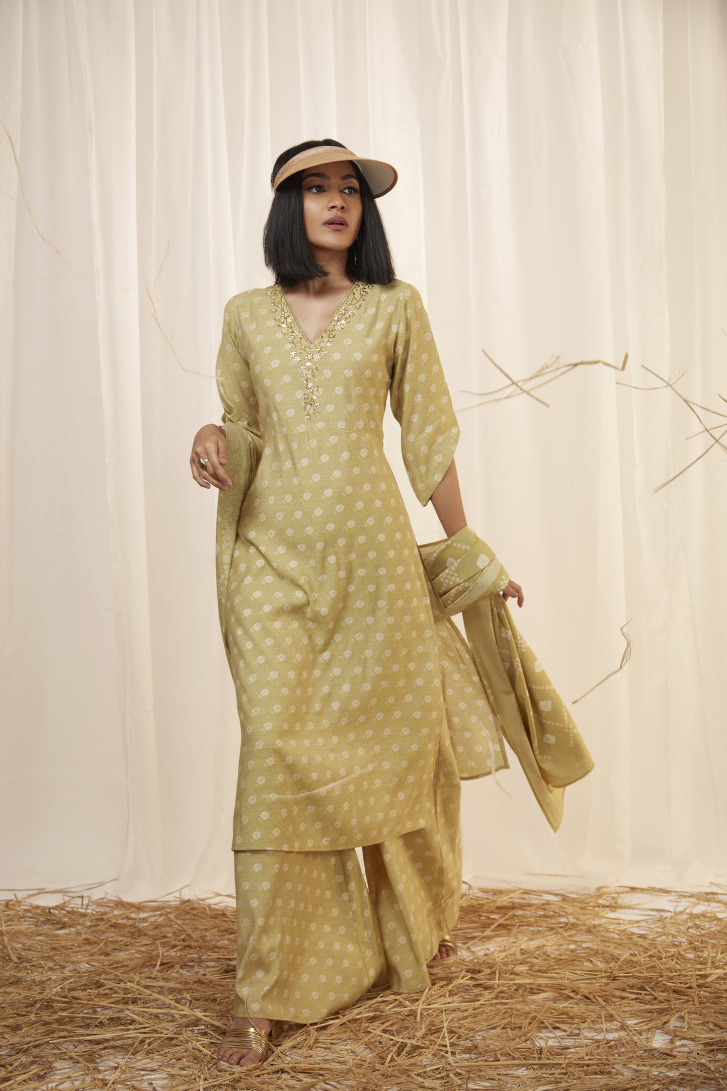Hanako Dupatta Set