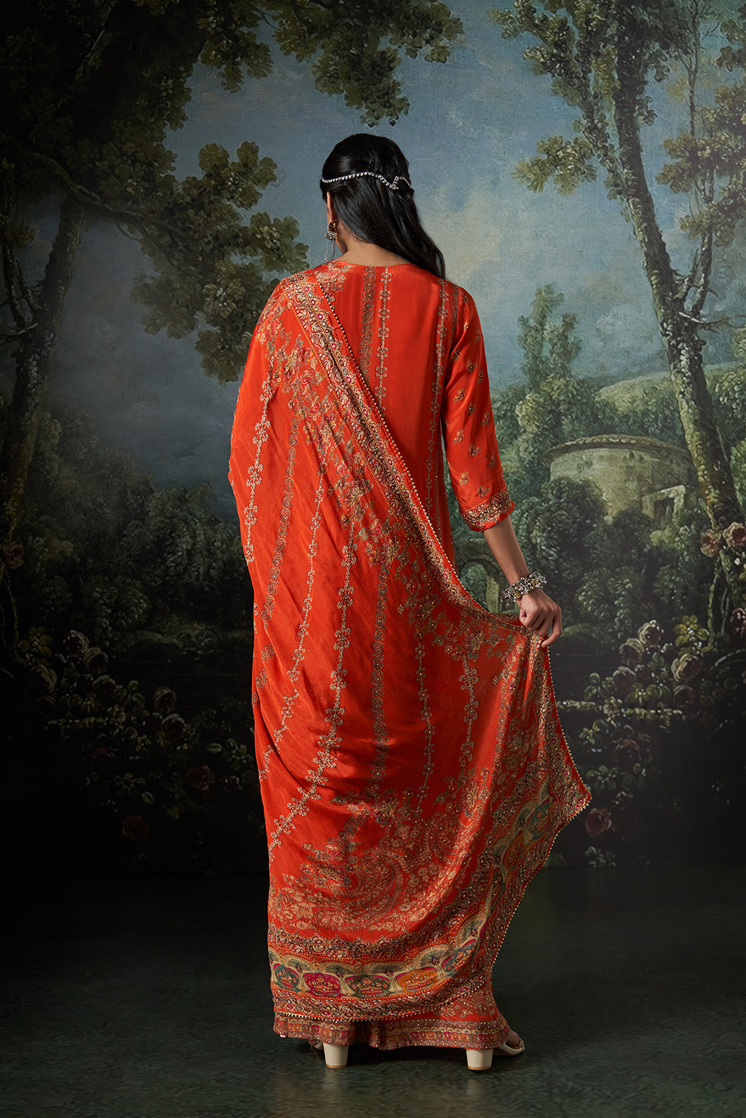 Vela Dupatta Set