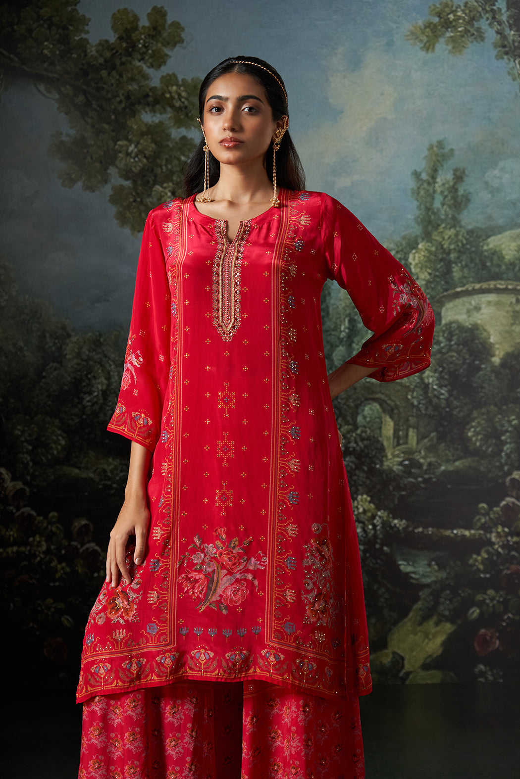 Sora Dupatta Set