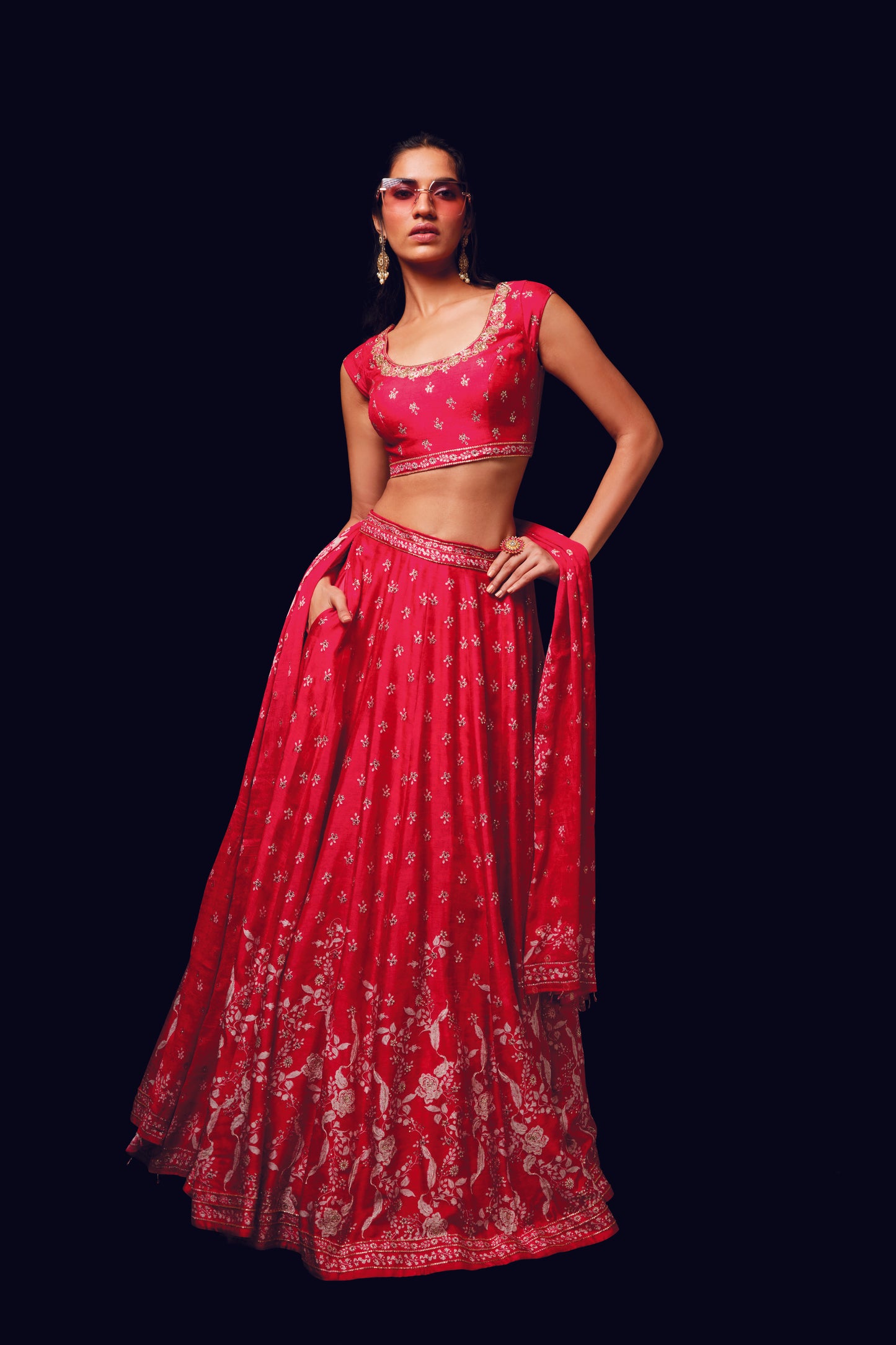 Tullia Lehenga set