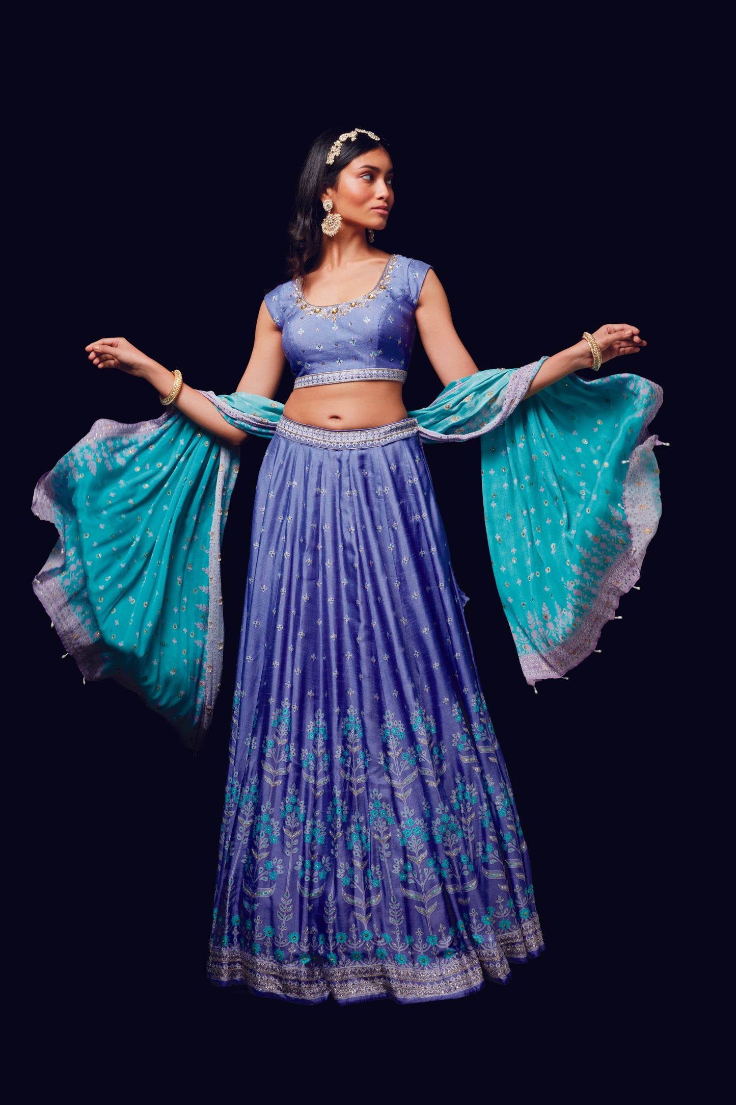 Aurora Lehenga set